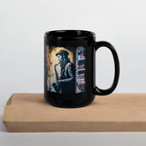 Sax It Up Black Glossy Mug - Beyond T-shirts